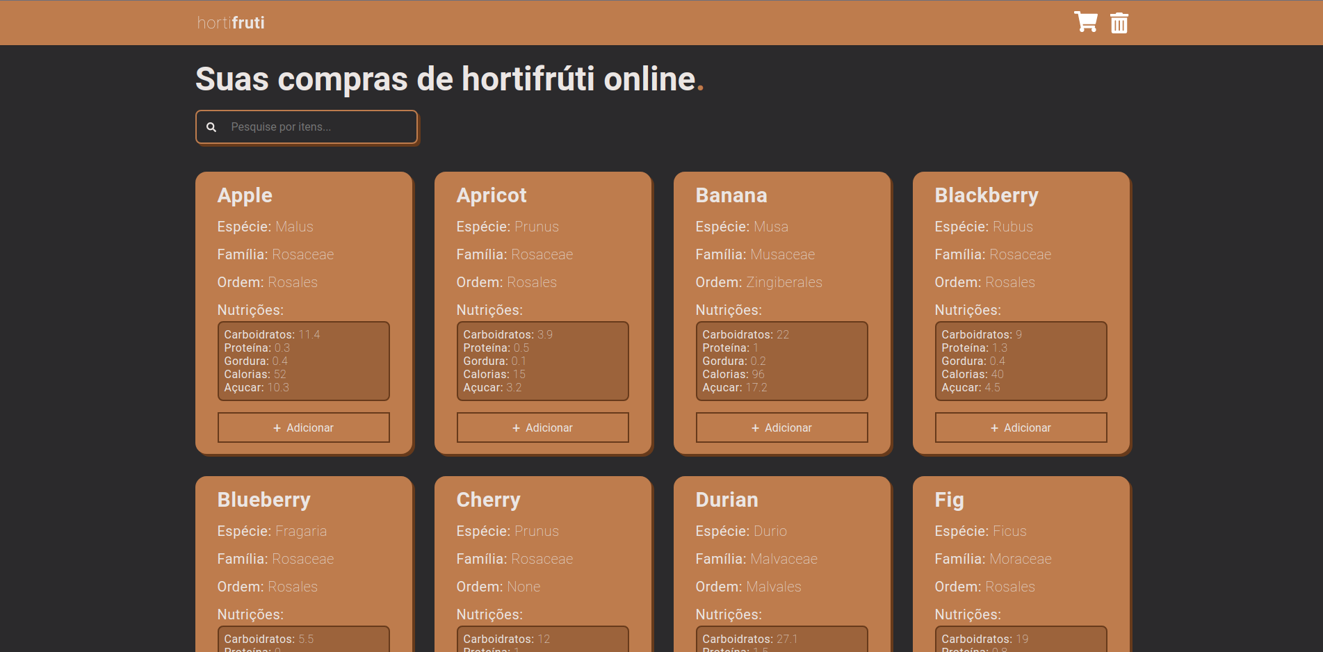 Hortifruti e-commerce